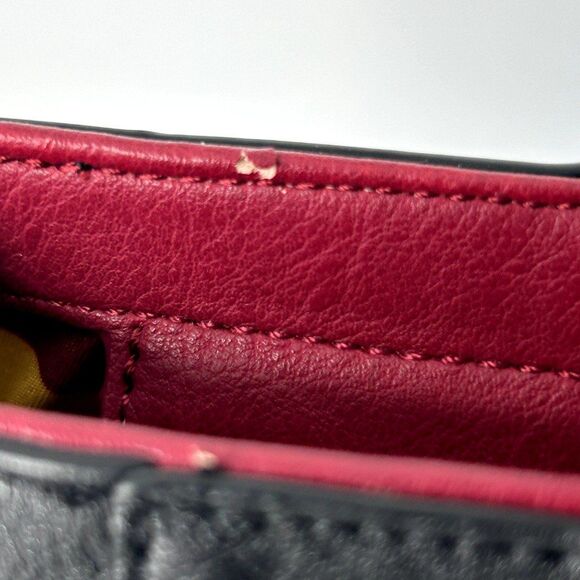 Harry Potter LOUNGEFLY Black Suit Tie Embroidered Crossbody Purse Rare Handle - Picture 12 of 12